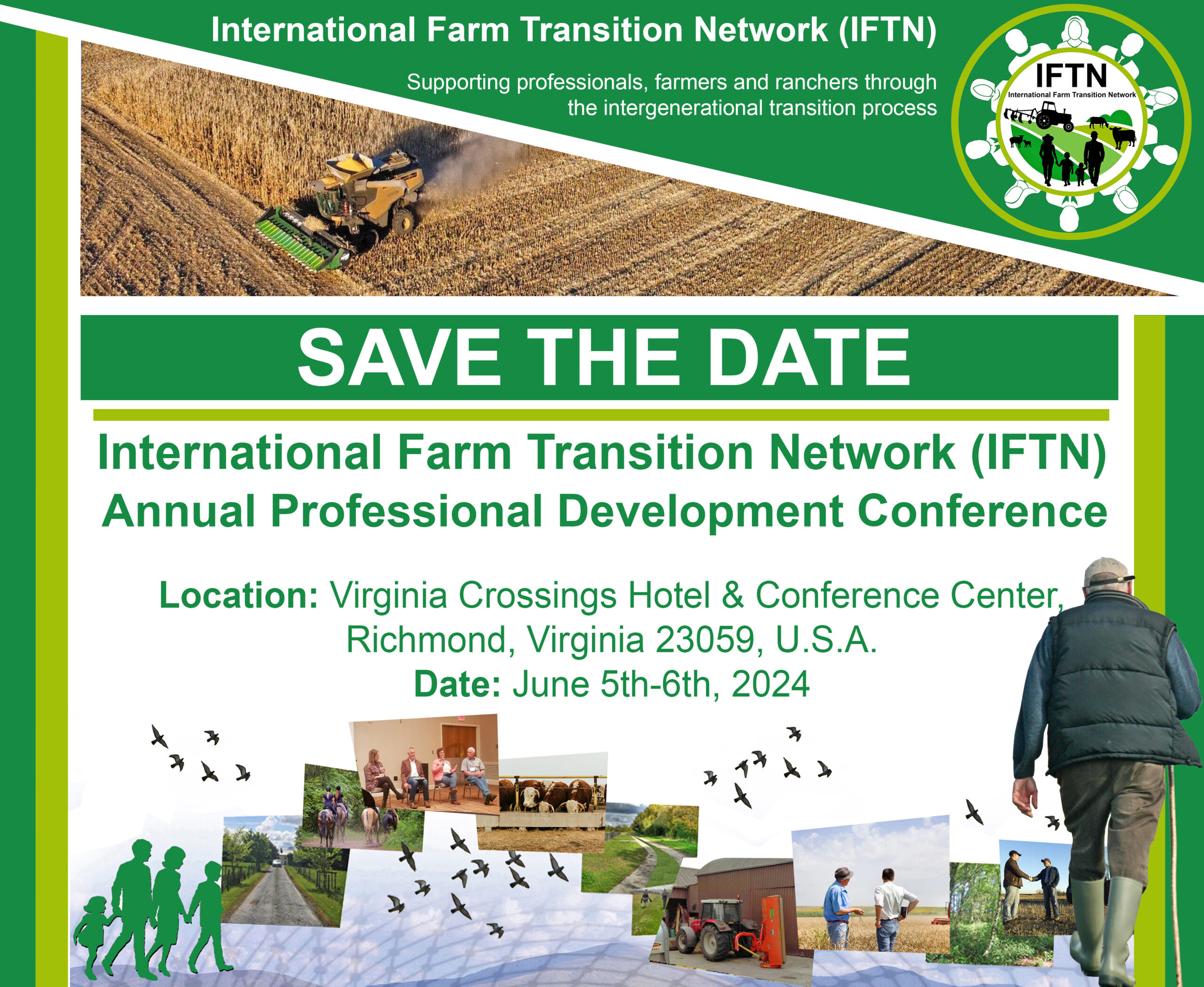 Save the Date Graphic for IFTN conference.